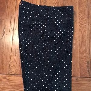 Talbots Garden Dot pants